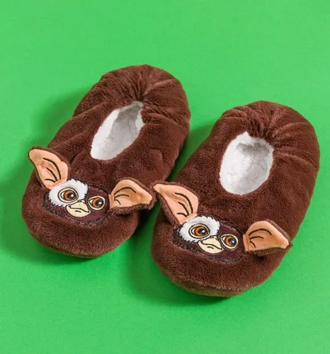 Vista 2 de TruffleShuffle Gremlins Gizmo - Calcetines tipo pantufla, Marrón