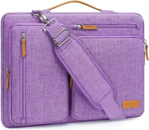 Vista 28 de MOSISO 360 Bolsa de hombro protectora para laptop de 13.3 pulgadas, 13-13.3 pulgadas Azul (Air Blue)