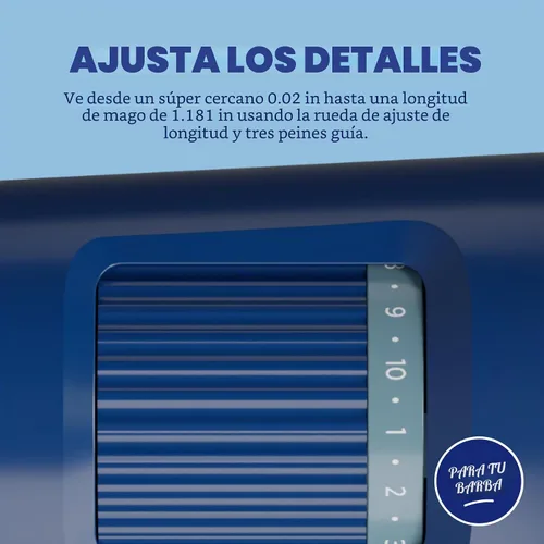 Vista 4 de Dollar Shave Club - Para tu recortadora de barba - Esfera de longitud