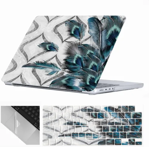 Vista 10 de Se7enline Funda rígida compatible con MacBook Pro de 13 pulgadas para Mac Pro de 13 pulgadas con/sin Touch Bar A1706/A1708/A1989/A2159 2016-2023