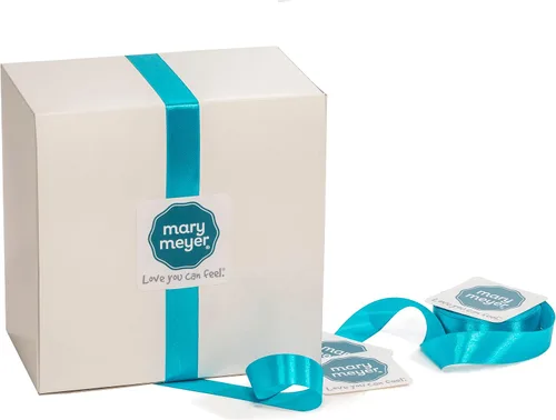 Vista 2 de Mary Meyer Set de regalo para bebé, juguetes blandos en caja, 3 piezas, Pebblesaurus
