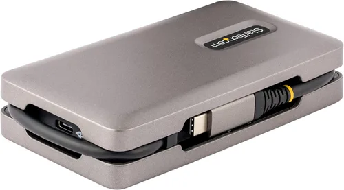Vista 5 de StarTech Estación de acoplamiento USB-C para MacBook Pro M1 M2 M3 M4 y Windows, 4K 60Hz HDMI, HDR, USB 10Gbps Hub, carga de portátil de 100 W, GbE