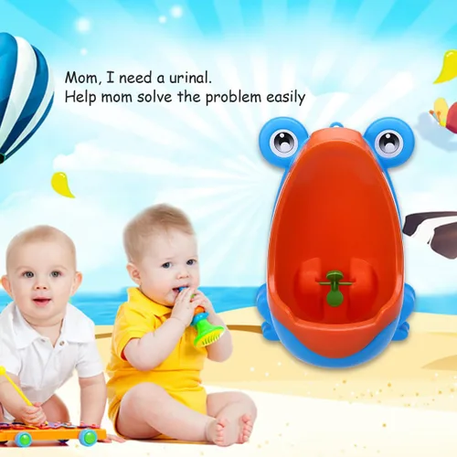 Vista 5 de Entrenador de baño para niños, orinal, orina en el orinador, asientos de cómoda para inodoros para niños, orinal de dibujos animados, orinal, silla