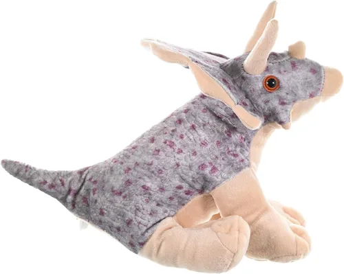 Vista 10 de Wild Republic CK-mini Triceratops Animal de peluche de 8 pulgadas , 12", Multicolor