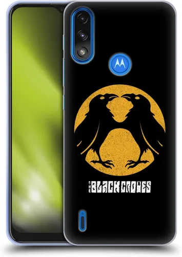 Vista 8 de Head Case Designs Officially Licensed The Black Crowes Artwork Graphics Soft Gel Case Compatible with Moto E7 Power/Moto E7i Power