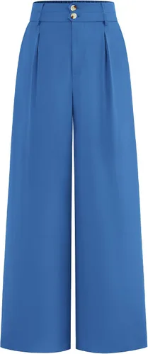 Vista 17 de BTFBM Pantalones de vestir de pierna ancha para mujer, trajes casuales de Negro