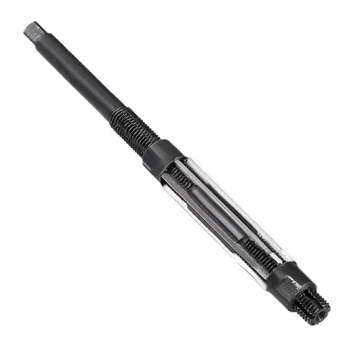 Vista 13 de uxcell Escariador de mano ajustable 10-10.75mm de acero de alta velocidad H8 de 6 hélices rectas herramienta de fresado cortador de fresado métrico