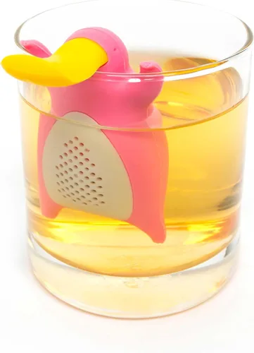 Vista 9 de Infusor de té para té de hojas sueltas, paquete de té de silicona, un regalo divertido e ideal para los amantes del té, amigos y familiares, juego