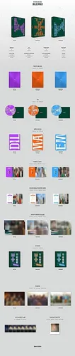 Vista 2 de ENHYPEN - Dimensión álbum de DILEMMA beneficio de preventa póster plegado juego de tarjetas de fotos adicionales ODYSSEUS ver