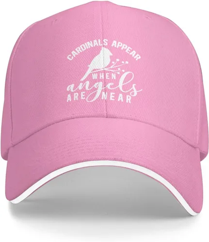 Vista 2 de Cardinal Appear Whens Angel are Near Hat for Women Baseball Hat Adjustable Hats