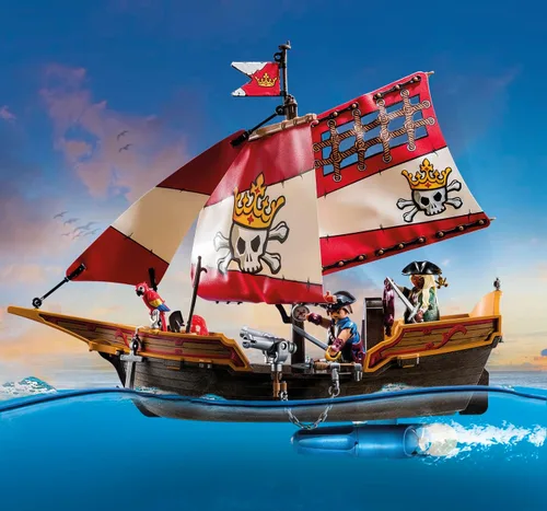 Vista 7 de Playmobil Barco pirata