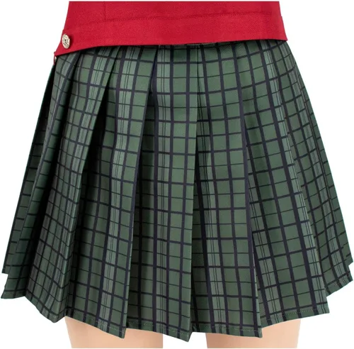 Vista 7 de C-ZOFEK Disfraz de cosplay con corbatas rojas para mujer, talla de EE. UU., uniforme de Halloween