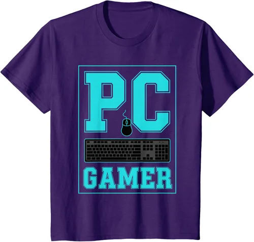 Vista 70 de PC Gamer Gaming Teclado Ratón Esports Computer Fan Camiseta