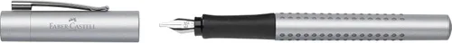 Vista 3 de Faber-Castell Grip 2011 - Bolígrafo de caligrafía, color plateado