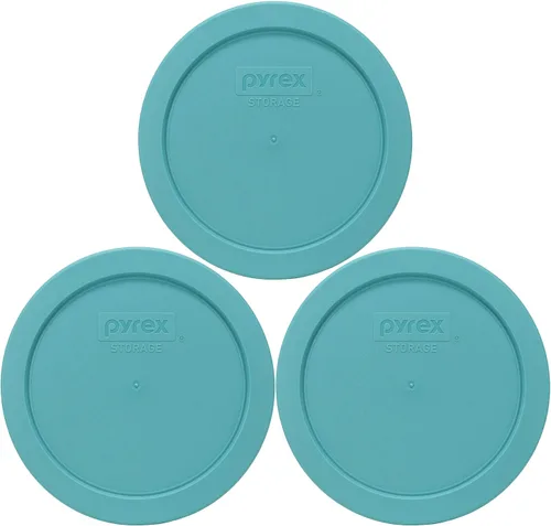Vista 6 de Pyrex 7201-PC - Tapa de repuesto para almacenamiento de alimentos turquesa de 4 tazas, fabricada en Estados Unidos