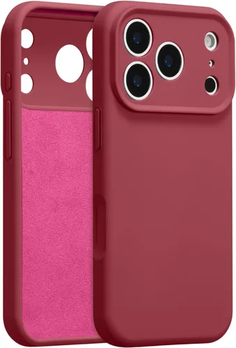 Vista 108 de Funda de silicona para iPhone Air, con [protección completa de la cámara] [forro de microfibra suave antiarañazos], funda de silicona líquida ultra