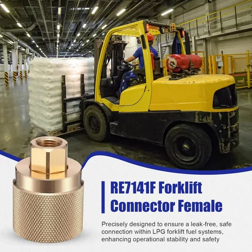 Vista 6 de 2 Pack RE7141F Forklift Connector Female,Propane Tank Connector