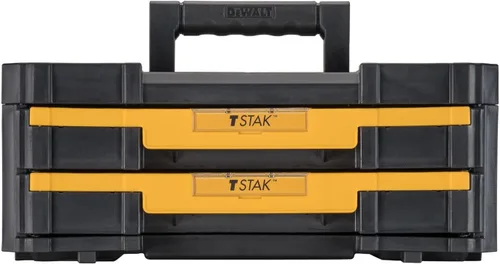 Vista 2 de DEWALT TSTAK - Organizador de almacenamiento de herramientas con cajones dobles, soporta hasta 16.5 libras (DWST17804)