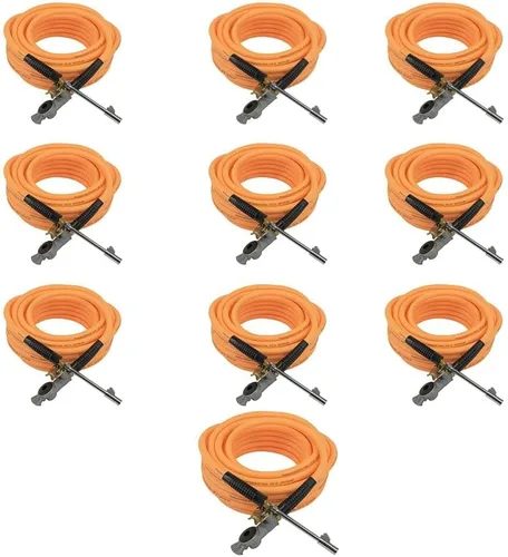 Vista 10 de Mytee Products Kit de inflado de neumáticos de camión 3/8" ID con portabrocas de aire y Gladhand