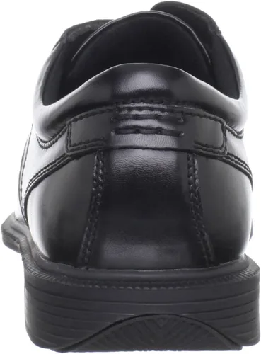 Vista 3 de Nunn Bush Men's Baker Street Plain Toe Oxford Lace Up with Kore Slip Resistant Comfort Technology