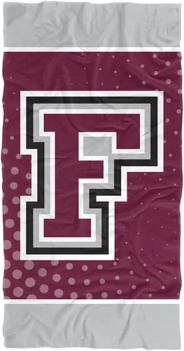 Vista 216 de LOGOVISION Manta Abilene Christian University, 30x60 Logo Dots CottonFront/PolyBackBeachTowel