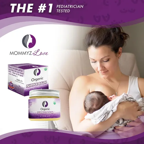 Vista 6 de Mommyz Love Crema para pezones para lactancia materna - Mantequilla para pezones para calmar los pezones doloridos secos y agrietados después de un