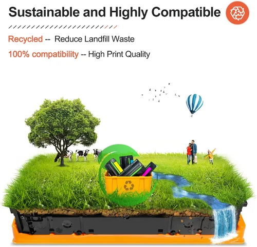 Vista 7 de v4ink Cartucho de tóner remanufacturado de repuesto para HP 305X 305A CE410X CE410A tinta negra de alto rendimiento para impresora HP Pro 400 MFP
