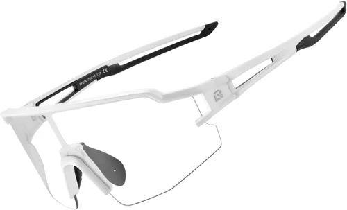 Vista 2 de ROCKBROS Gafas de sol polarizadas con protección UV con gafas de sol deportivas fotocromáticas