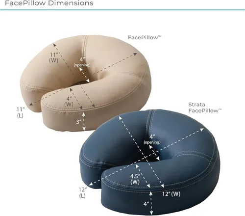Vista 10 de EarthLite Caballete para Cama de Masaje con Apoyacabeza Ajustable Deluxe - Plataforma de Apoyacabeza Completamente Ajustable y Duradera para Sillas