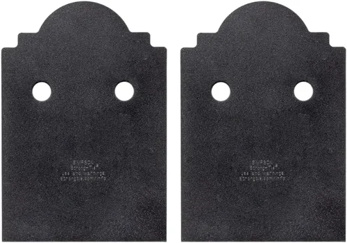 Vista 16 de Simpson Strong-Tie APLH24R Outdoor Accents ZMAX, colgador de vigas de luz negra para 2x4 áspero (paquete de 12)