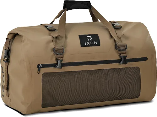 Vista 10 de IRON JIA'S Bolsa Seca para Motocicleta – Bolsa de Lona Impermeable y Bolsa Trasera de Equipaje, Bolsas de Sillín con Cierre Superior Enrollable