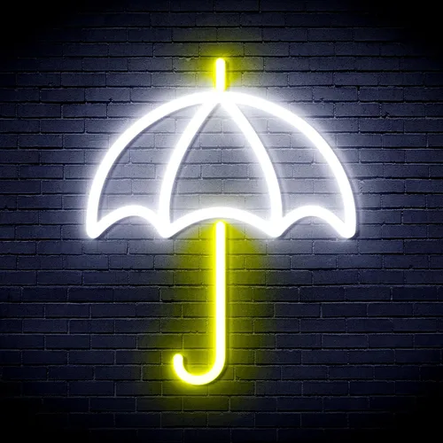 Vista 32 de ADVPRO Paraguas Flex Silicona LED Neon Sign - Púrpura - st16s33-fnu0016-p