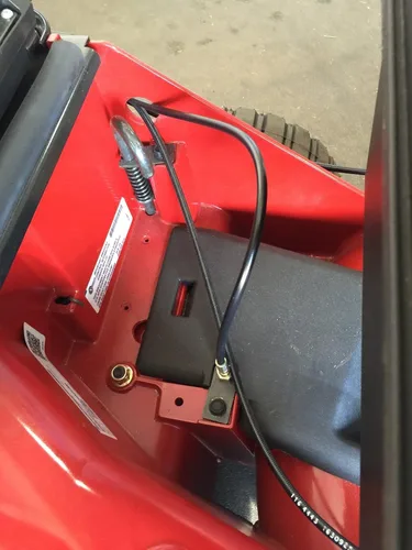 Vista 4 de Cable de transmisión directa SaidiCo para Exmark Com.Mower ECX160CHN21000 Pieza #: 126-7397/116-9701 y 126-7397