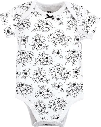 Vista 441 de Hudson Baby baby-girls Cotton Bodysuits 3-pack