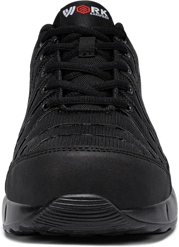 Vista 4 de LARNMERN Air Cushion Steel Toe Shoes for Men Wide Women Lightweight Breathable Work Safety Sneakers Puncture Proof Slip Resistant Tennis Shoe