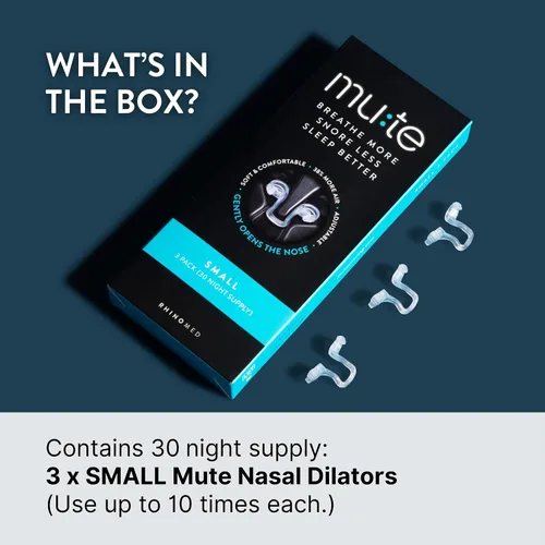 Vista 7 de Dilatador nasal para reducción de ronquidos Rhinomed Mute, S