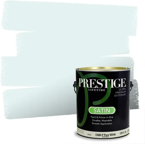 Vista 38 de PRESTIGE Pintura interior e imprimación en uno, salpicaduras acuosas, cáscara de huevo, 1 galón