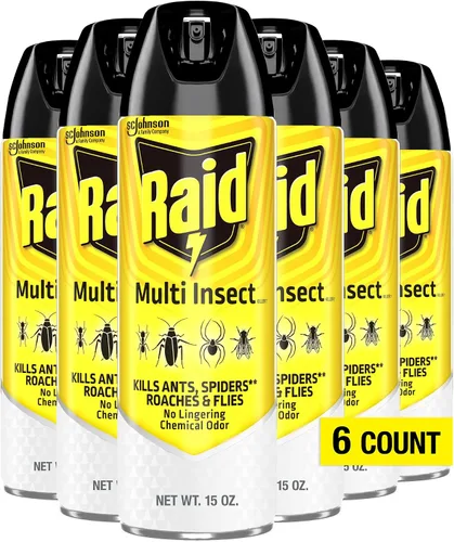 Vista 16 de Raid Asesino de insectos múltiples, brisa de naranja, 15 onzas (paquete de 4)