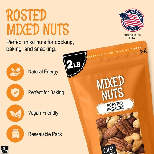 Vista 5 de Oh! Nuts Frutos secos mixtos asados y sin sal