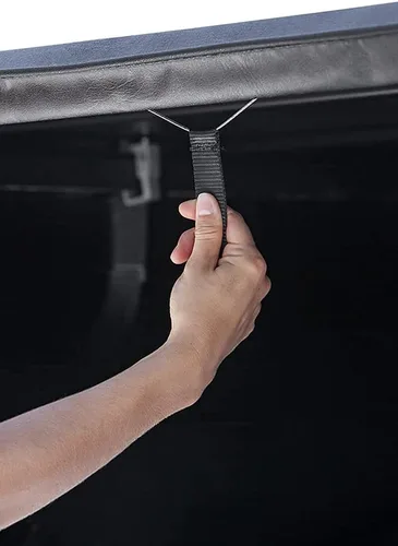 Vista 7 de LEER ROLLITUP Se adapta a Ford Ranger 2019-2023 con longitud de caja de 6 pies Cubierta Tonneau suave enrollable 4R304 Perfil bajo