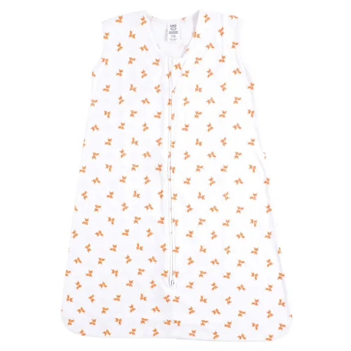 Vista 5 de Luvable Friends - Saco de dormir para bebé sin mangas, diseño unisex, Saco de dormir de algodón sin mangas, saco de dormir, manta, 0-6 meses