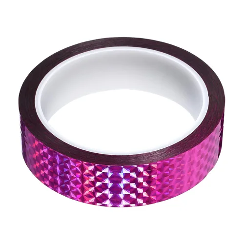 Vista 12 de YOKIVE Cinta de prisma, cintas decorativas holográficas reflectantes autoadhesivas, ideal para proyectos de manualidades, arte de bricolaje, hogar