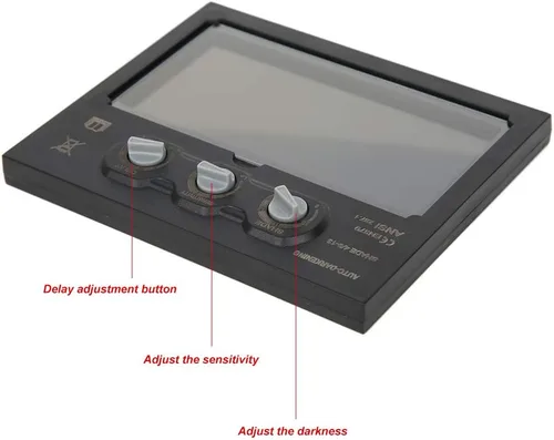 Vista 4 de Lente de oscurecimiento auto solar, lente de reemplazo de casco de soldadura de placa de atenuación pequeña LCD, lente de reemplazo de soldadura LCD