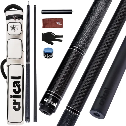 Vista 13 de CRICAL Carbon Fiber Pool Cue Stick, Professional Low Deflection Cue