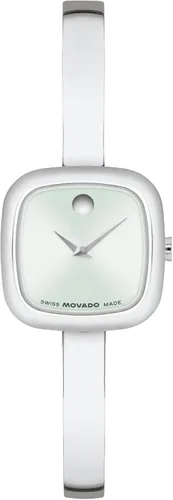 Vista 10 de Movado Women's Museum Bangle Watch – Swiss Quartz – 21 mm Case – Classic Stainless Steel Bracelet – Gift for Her
