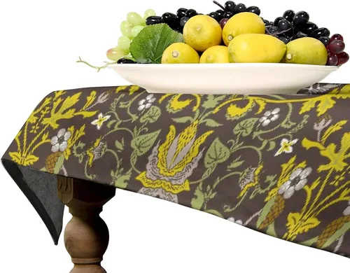 Vista 174 de Mantel Floral Retro de Pájaros, Diseño Original Bohemio William Morris Estampado Cubierta de Mesa para Hogar Picnic Fiesta Comedor Cocina William