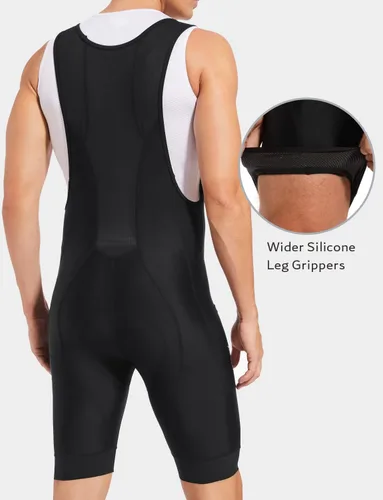 Vista 23 de Przewalski - Culote de ciclismo para hombre acolchado 3D, excelente rendimiento y mejor ajuste