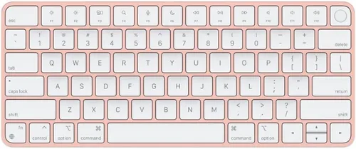 Vista 3 de Apple Teclado mágico con Touch ID modelos Mac con Apple Silicon [puerto Lightning] (QWERTY en inglés) azul (renovado)