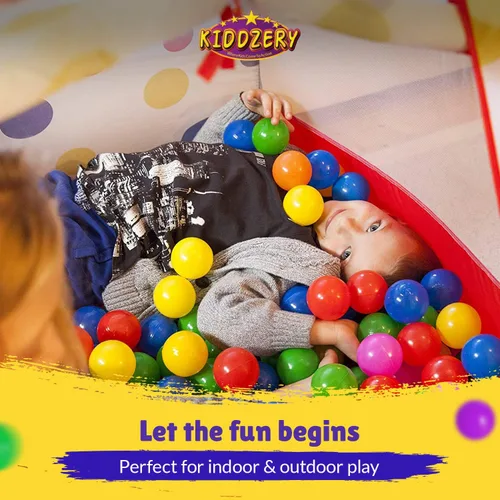 Vista 6 de Tienda de campaña emergente con pozo de pelotas para niños, tienda de campaña para casa de juegos para niños y niñas, bebés y niños pequeños