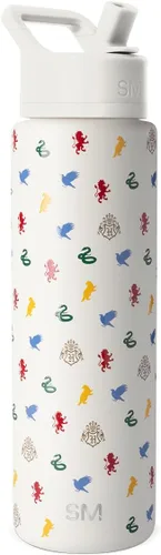 Vista 40 de Simple Modern Summit - Botella de agua con tapa con pajilla, vaso aislado de acero inoxidable a prueba de fugas de Disney de 30 onzas, regalos